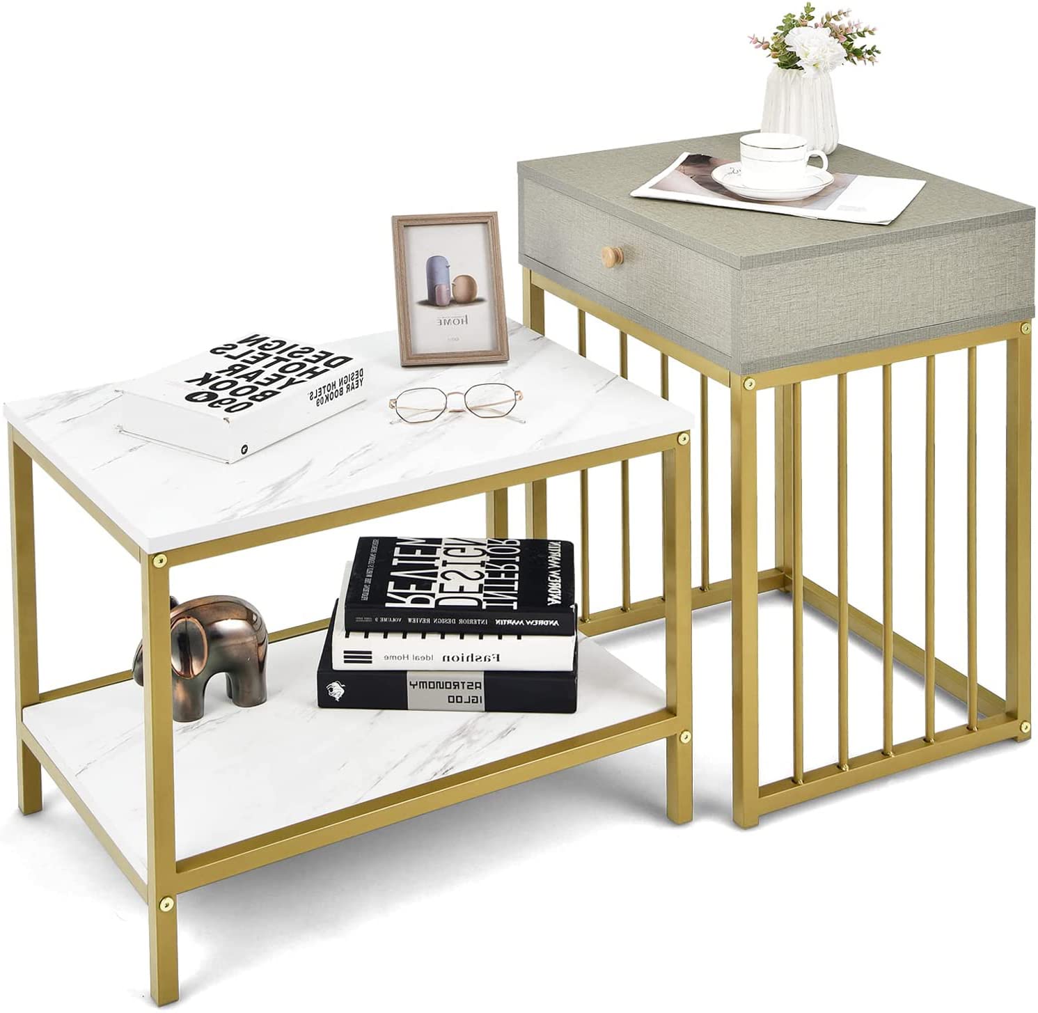 大小2つセット dareels TWO NEST TABLE re:ceno ネストテーブル dareels TWO NEST ｜家具・インテリア通販 Re